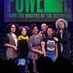 From left: Yara Shahidi, Donnay Edmund, Patrisse Cullors, Marcel Baugh, Thandiwe Abdullah and Angela Davis at Joe’s Pub, New York.